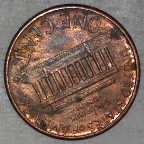 1994-P-Lincoln-Memorial-Cent-With-Major-Die-Rotation-On-Reverse!-3RD-One!